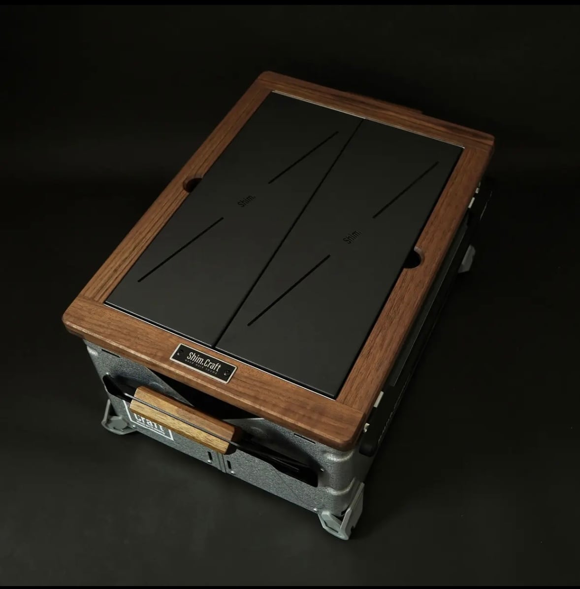 Shim Craft シムクラフト 横の棒 ウォルナット 2本セット Shim Craft