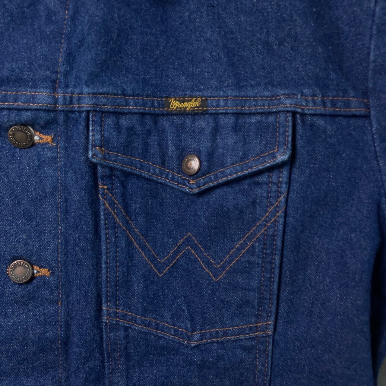 90年代 USA製 Wrangler ラングラー デニムジャケット COWBOY CUT