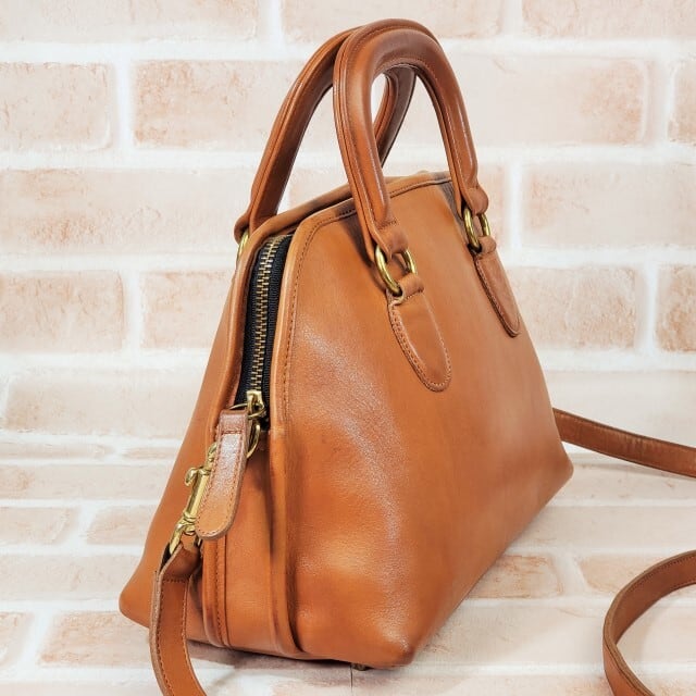 ◉オールドコーチ◉ レザー / ブラウン /ハンドバッグ /リュック /2way