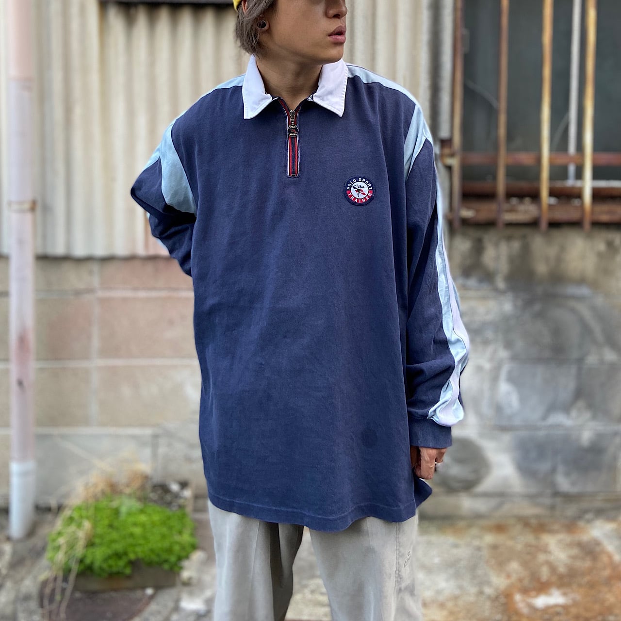 90年代 POLO SPORT TRAINER Ralph Lauren ポロスポーツ ラルフローレン
