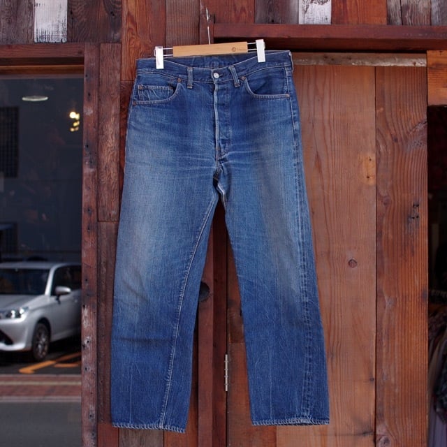 1970s Levi's 501 66 Single Red Line W34 L28.5 / リーバイス 66 前期