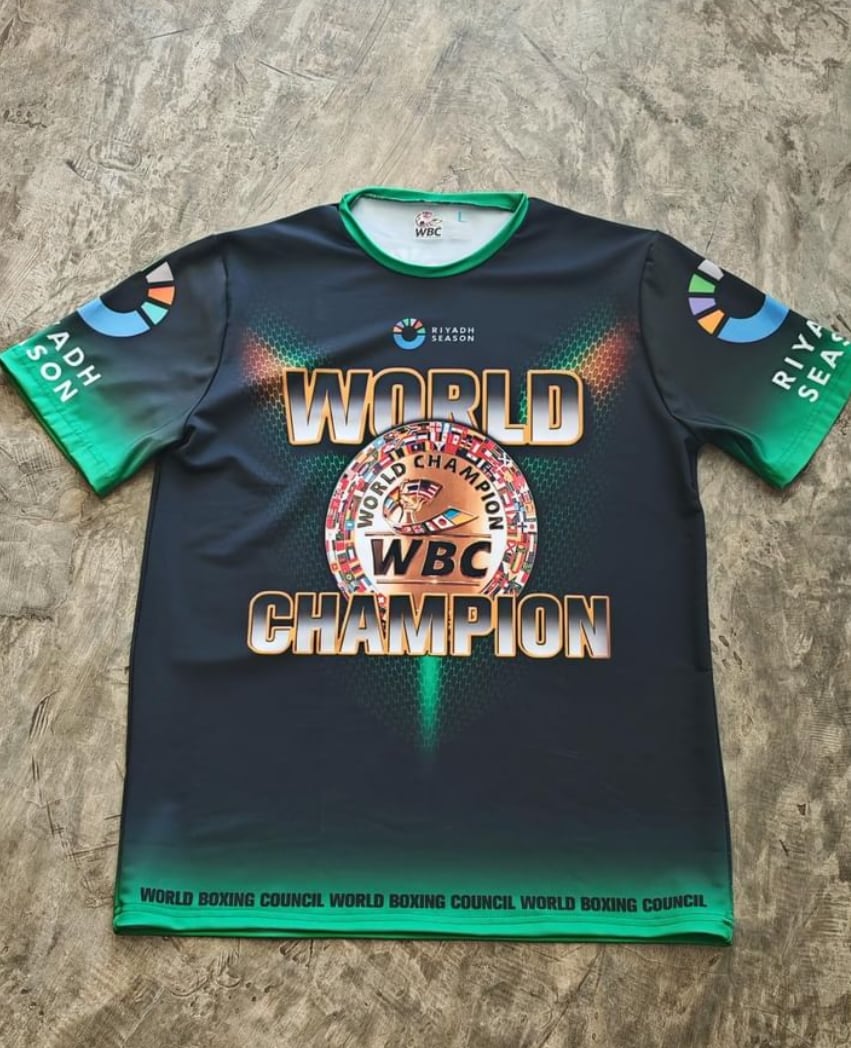 2024年モデルwbcチャンピオンTシャツandキャップ | ボクシング格闘技