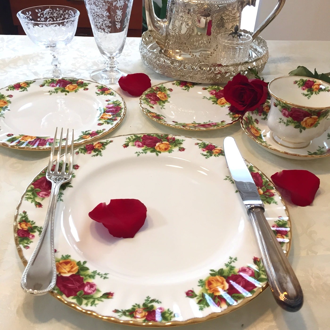 ロイヤルアルバート オールドカントリーローズ4点セット | Rosy Baby