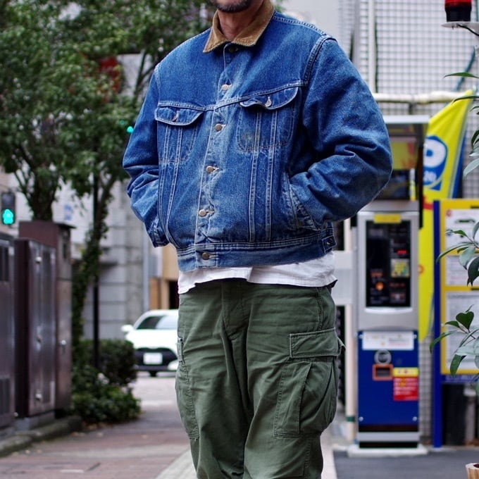 46Long !! 1980s Lee 221 2641 4pockets STORM RIDER / リー 4ポケ