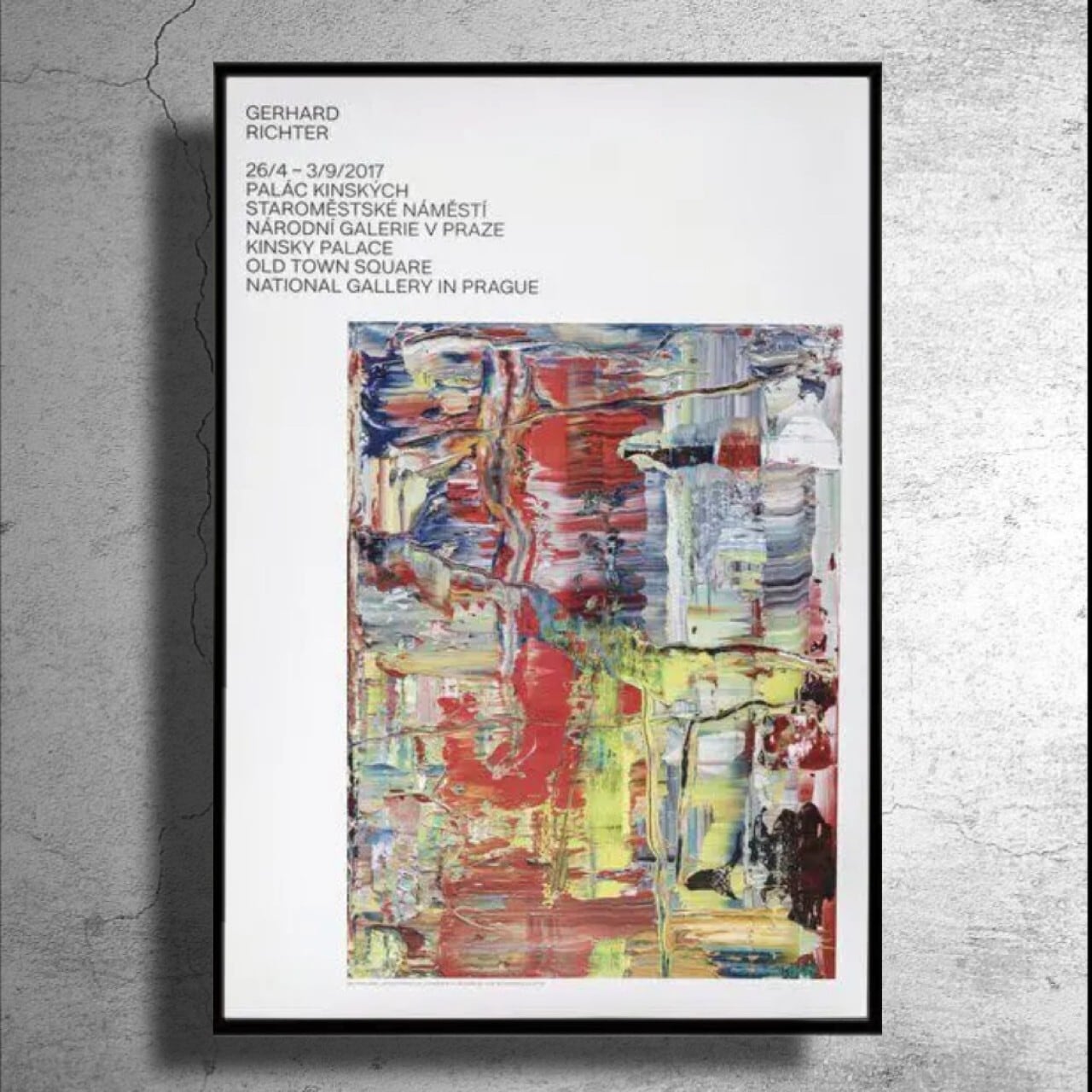 Gerhard Richter ゲルハルト・リヒター Ellaポスター ゲルハルト