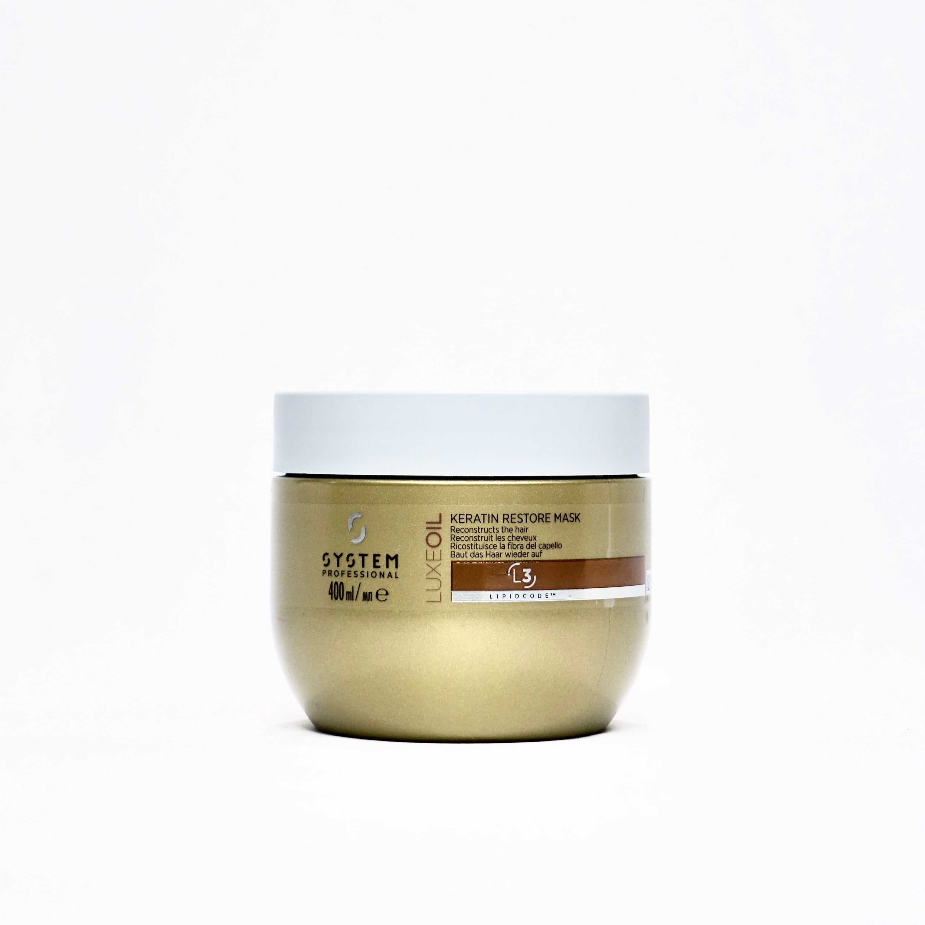 SYSTEM】LUXE KERATIN RESTORE MASK 400ml | sica