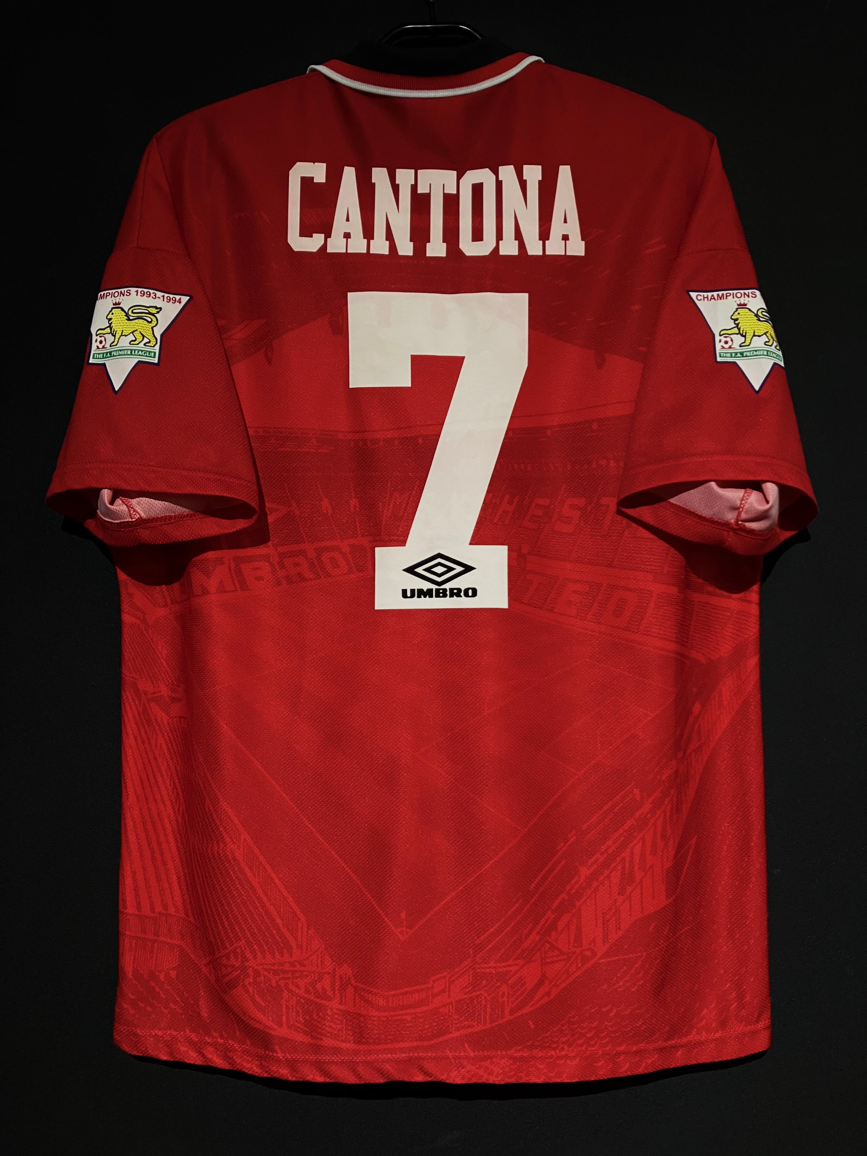 95/96 マンチェスターユナイテッド カントナ ユニフォーム デッド
