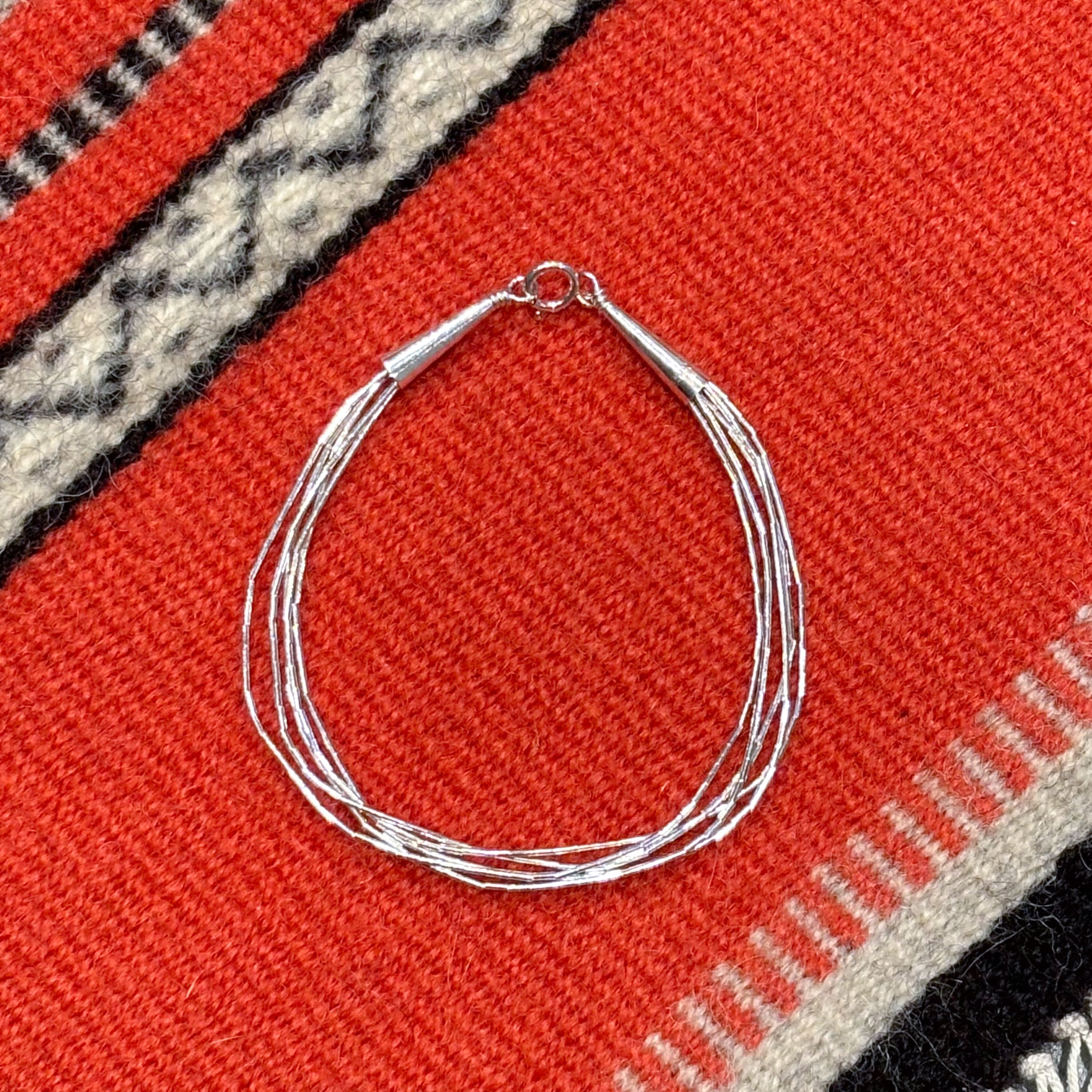NAVAJO Liquid Silver Bracelet / ナバホ族 インディアンジュエリー
