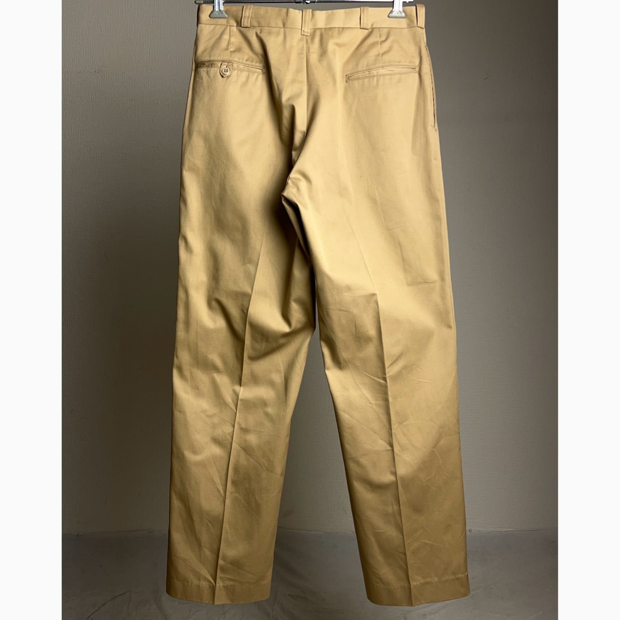 70's U.S.ARMY Chino TAN 445 W33 L32 70年代 米軍 アメリカ軍