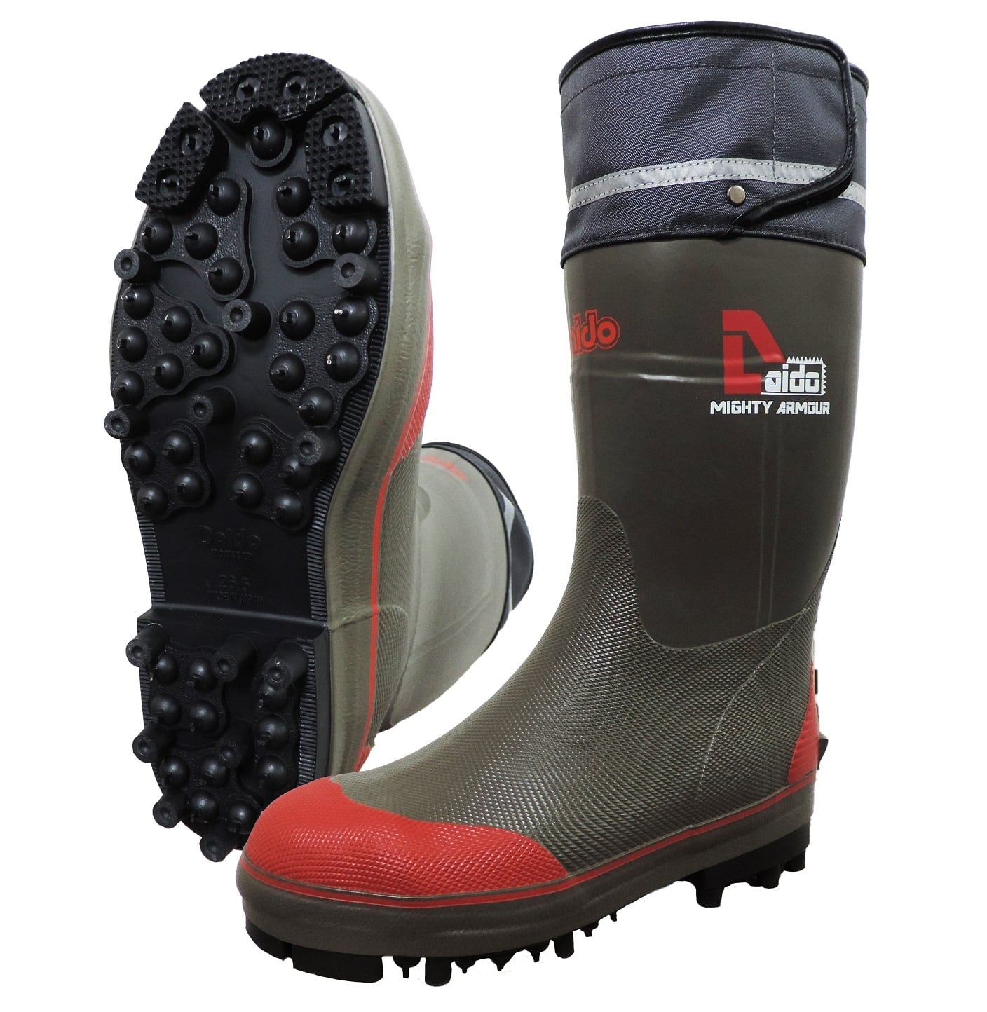 大同石油 マイティアーマーブーツNS スパイク底 日本製 安全靴 安全