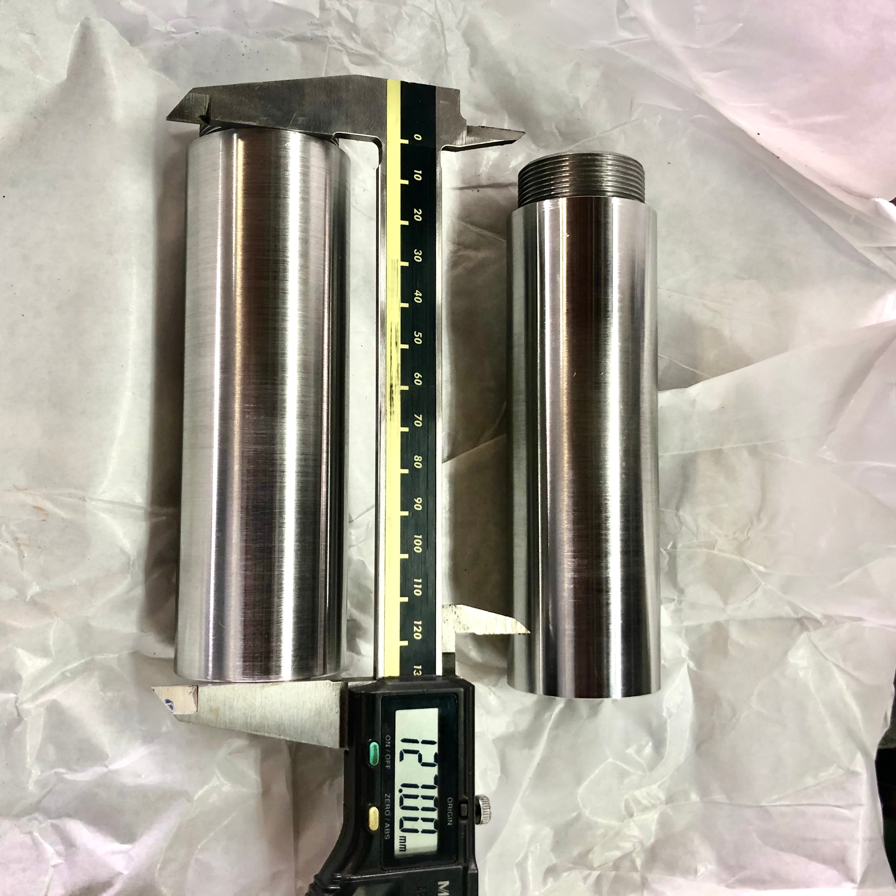 41mm Fork extend tube 41mm前期用フォークジョイント 未処理 | HIDDIES