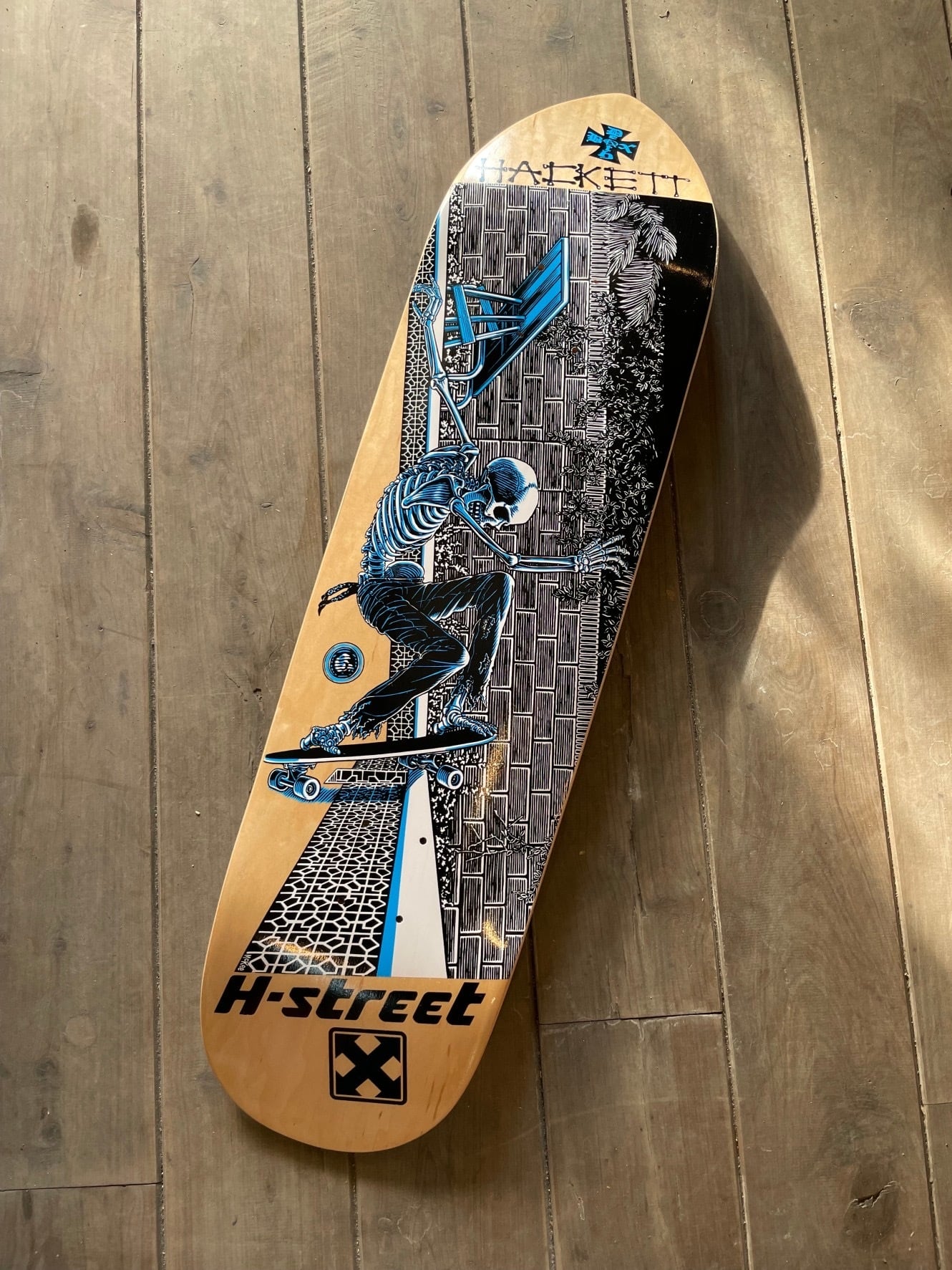 H-STREET SKATEBOARDING skate deck DAVE HACKETT SLASH&POOL 【CCC
