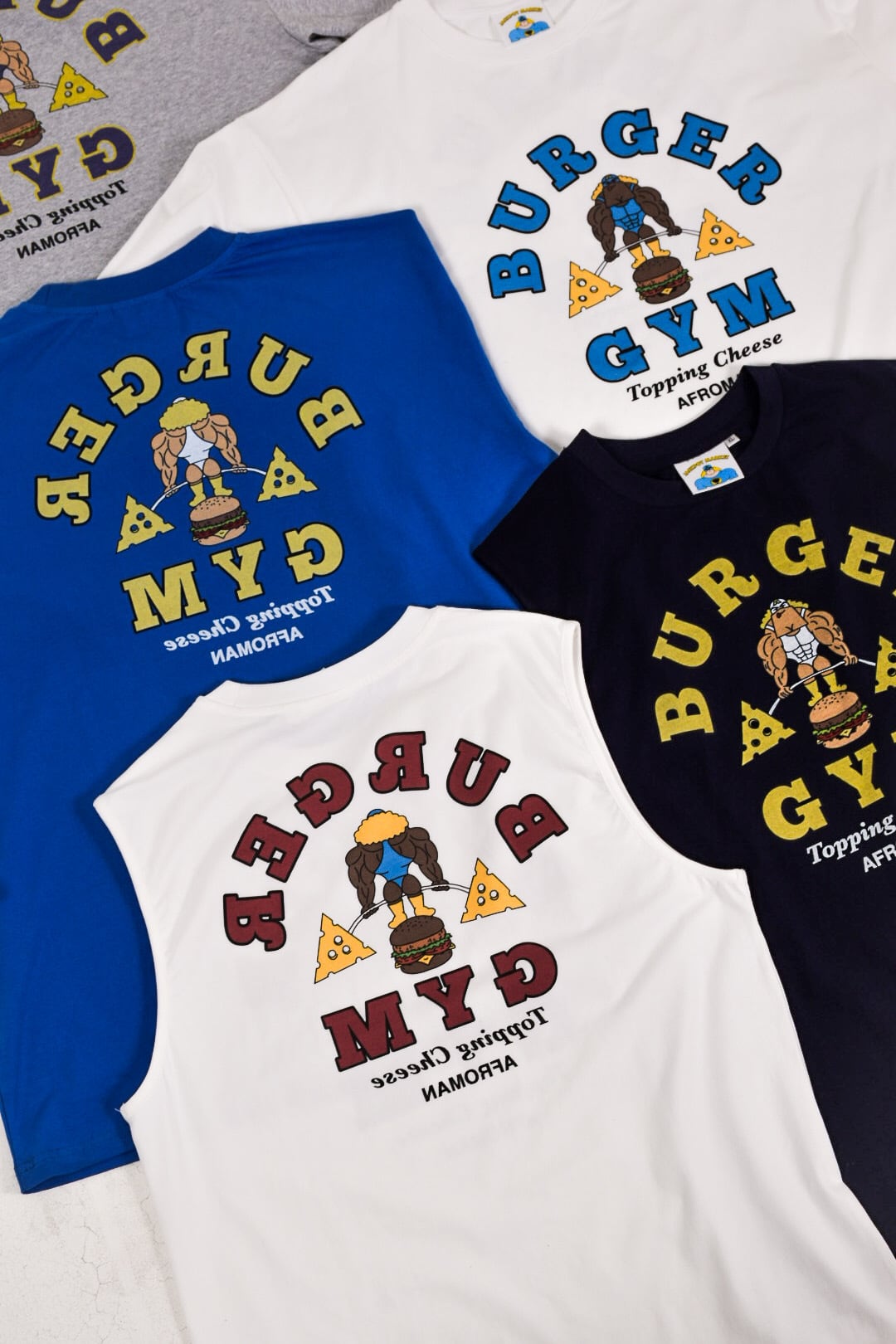 バーガージムタンクトップ ホワイト | JACKPOT MARKET