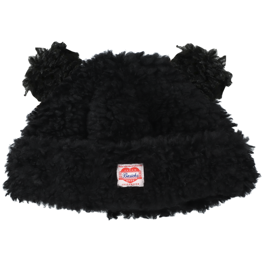 Bear Beanie(BLACK) – BASICKS