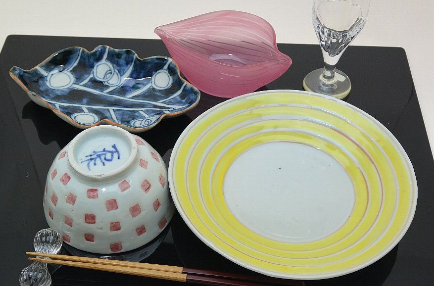 BB-IZUMI|作家ものの器-中尾万作 黄コマ7寸皿