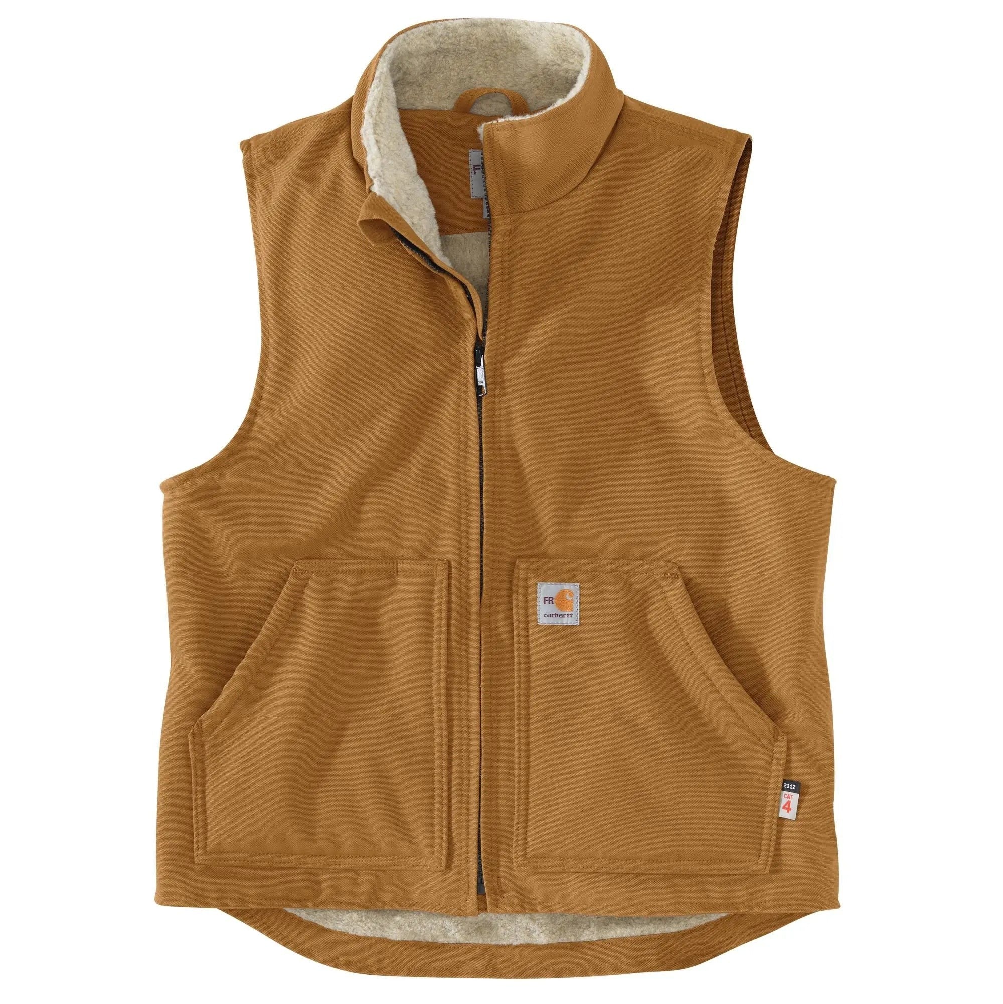 Carhartt Flame Resistant Duck Sherpa Lined Vest