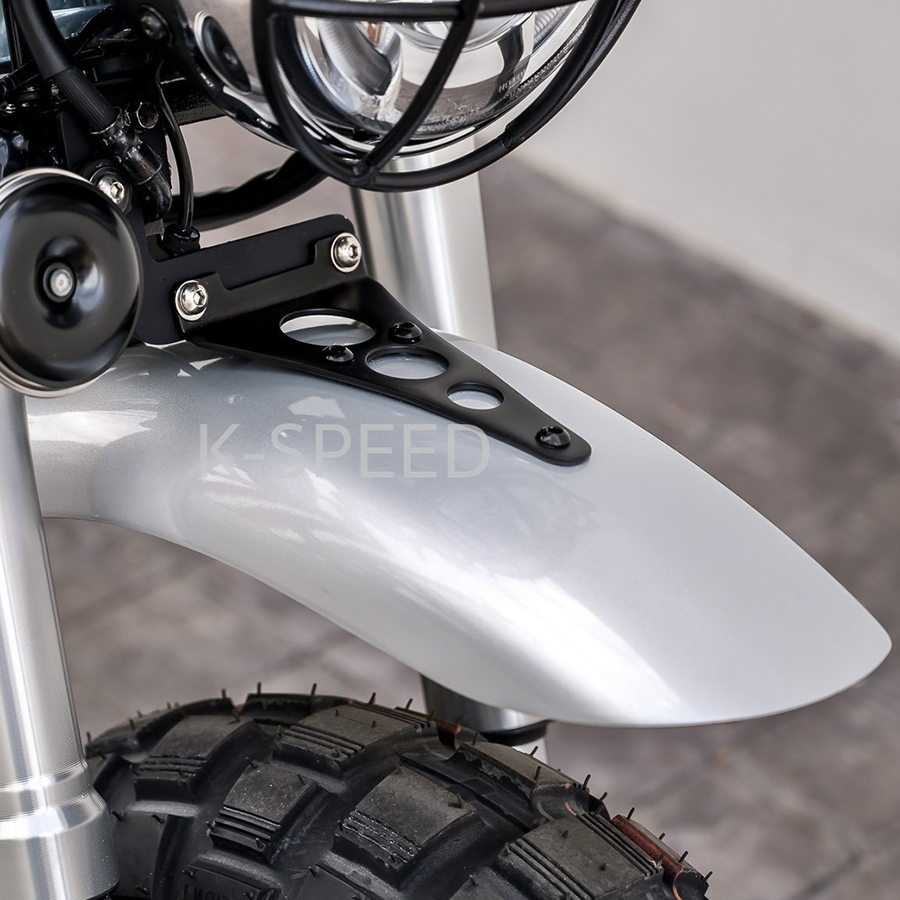 Diabolus DX021 Silver High Front Fender Honda Dax 125 – Beezdeals