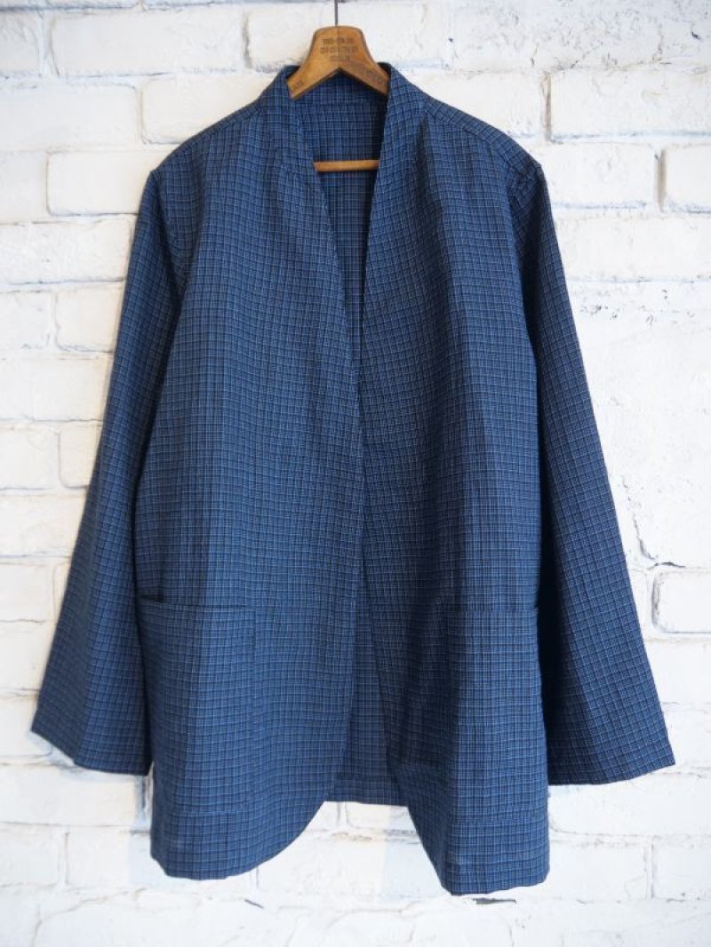 MITTAN ミッタン JK-51 毛亜麻格子ジャケット