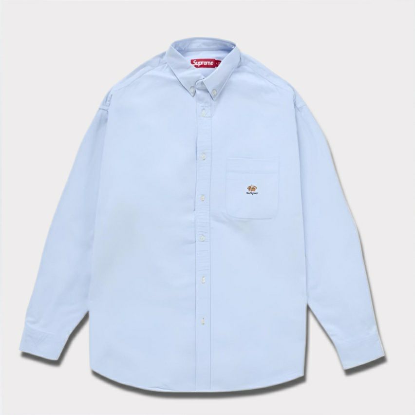 Supreme シュプリーム 2024AW Loose Fit Flannel Oxford Shirt ルーズ
