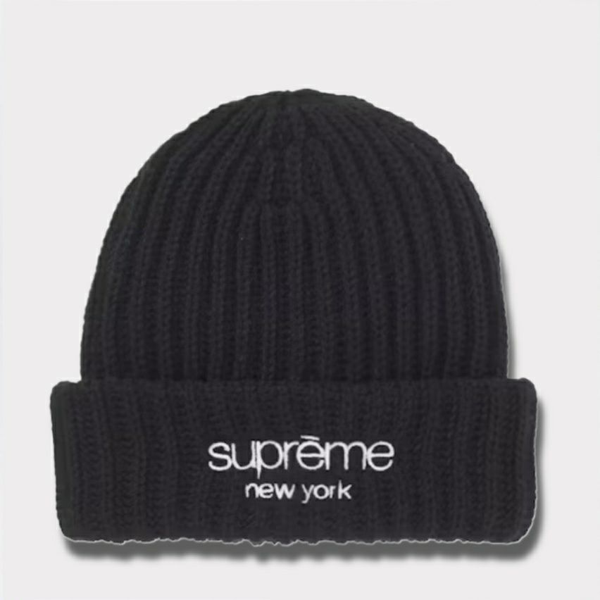 Supreme シュプリーム 2025AW Chunky Rib Classic Logo Beanie チャン