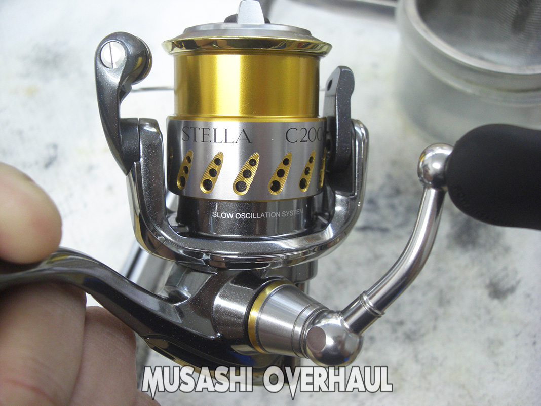 シマノ07ステラC2000S修理】分解＆グリスアップで快適復活
