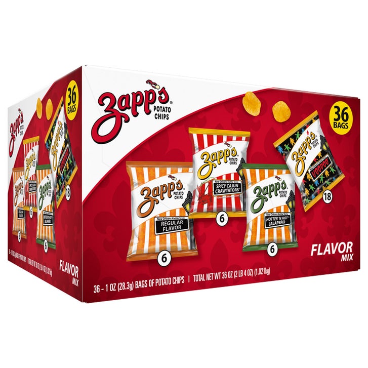 Zapp's Potato Chips, Variety Pack, 1 oz, 36-count | Costco