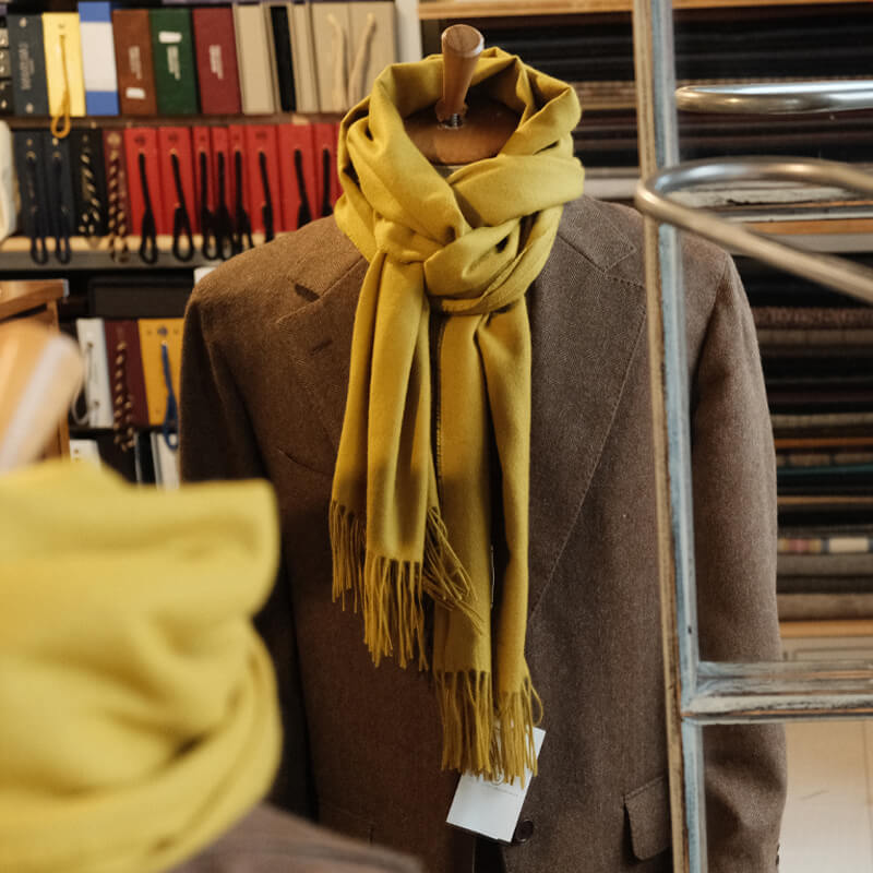 深喜毛織 カシミアマフラー＆ストール | Biancco札幌 | 最高級カシミア