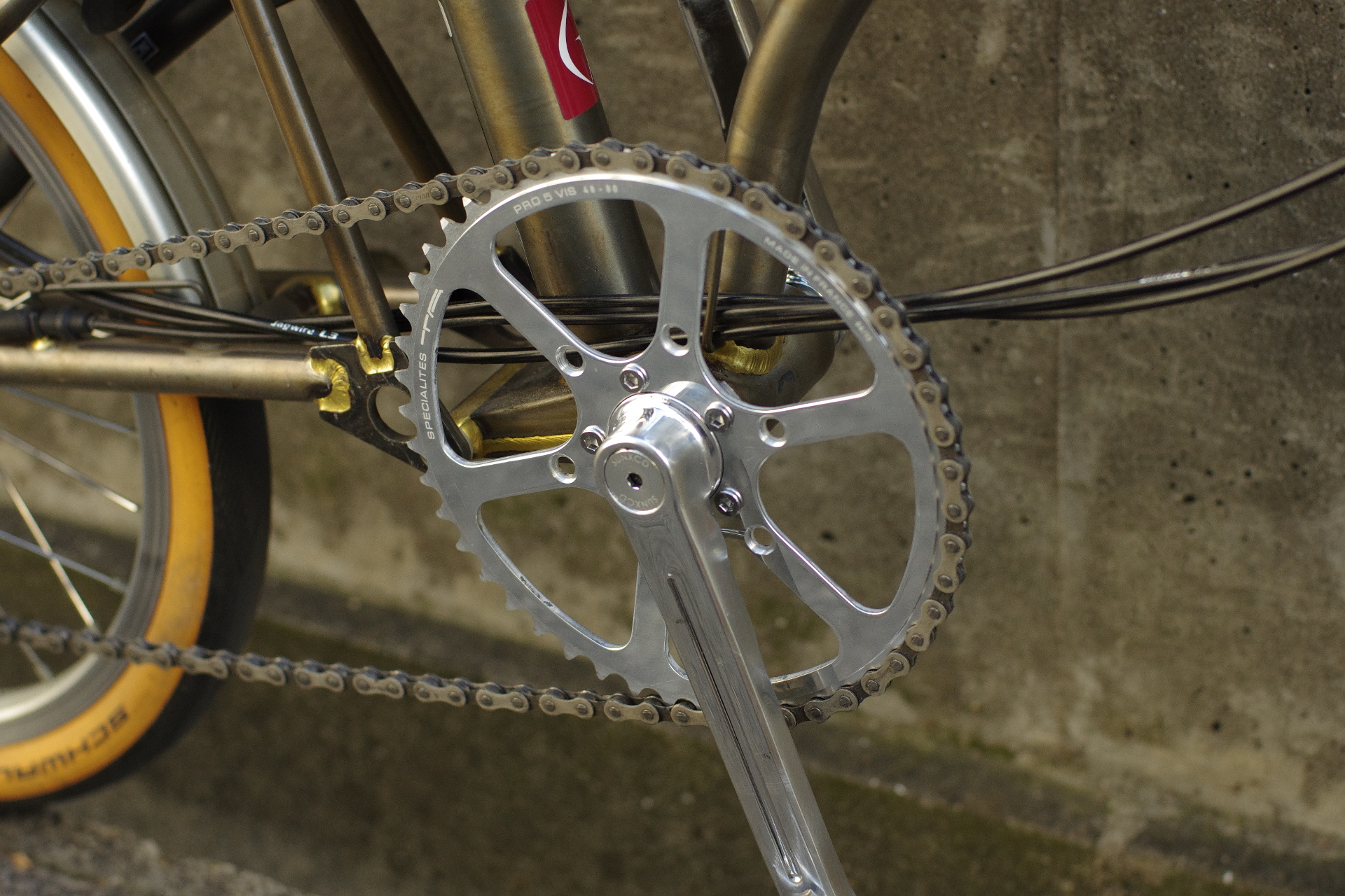 Brompton クランクの交換作業でした。 – Bici Termini