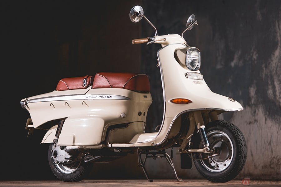 スチールボディの国産スクーター 三菱最後の2輪モデル「三菱シルバー