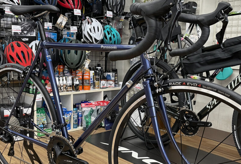 panasonic シマノ105仕様クロモリロード ORCC32 2021年モデル