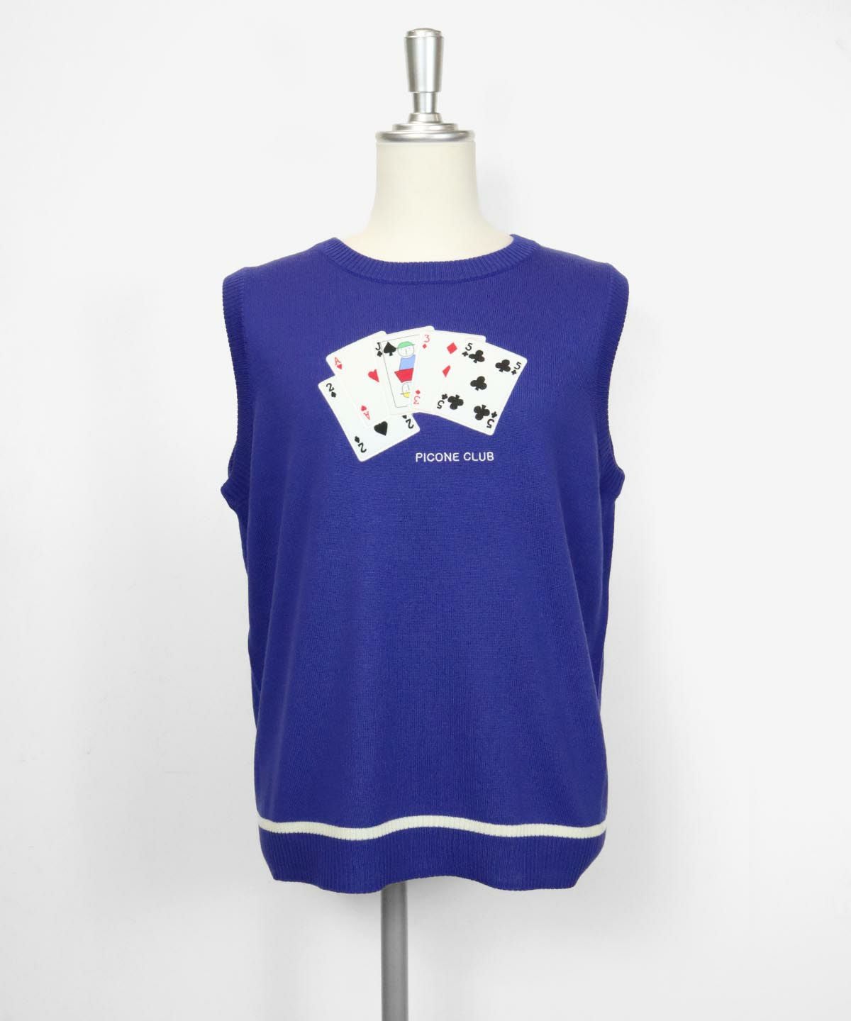 千鳥ポケットニットベスト|ピッコーネクラブ-アウトレット- - ゴルフ