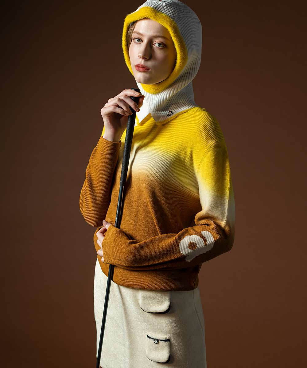 ベロアモールニットスカート|アルチビオ-アウトレット- - ゴルフウェア