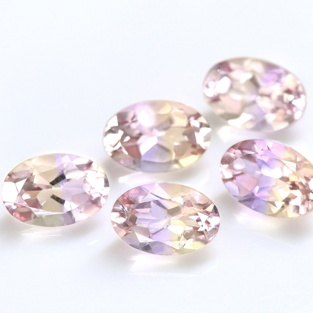 ビズー公式】アメトリン×ダイヤモンド K18/K10/PTリング・フラヴィ