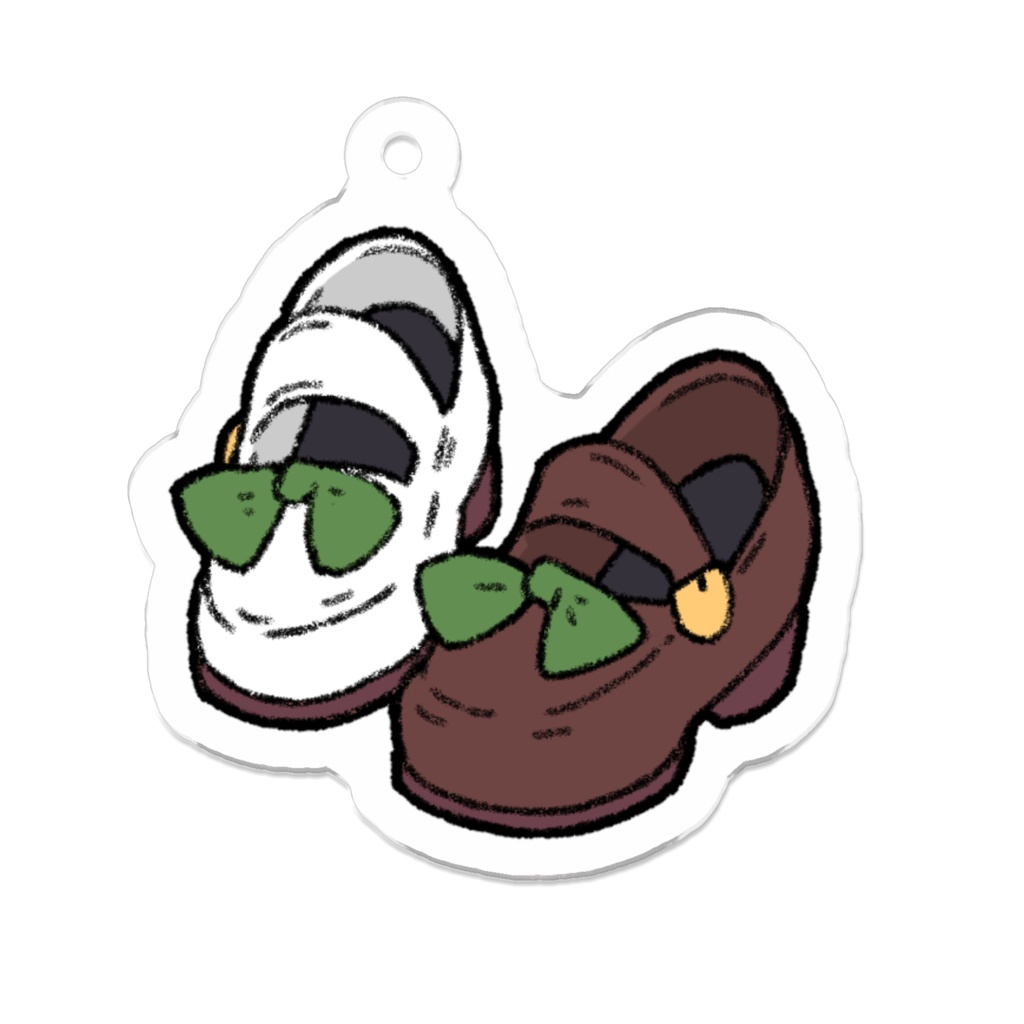 ウマ娘勝負靴アクキー(サイレンススズカ) - アモニット屋 - BOOTH