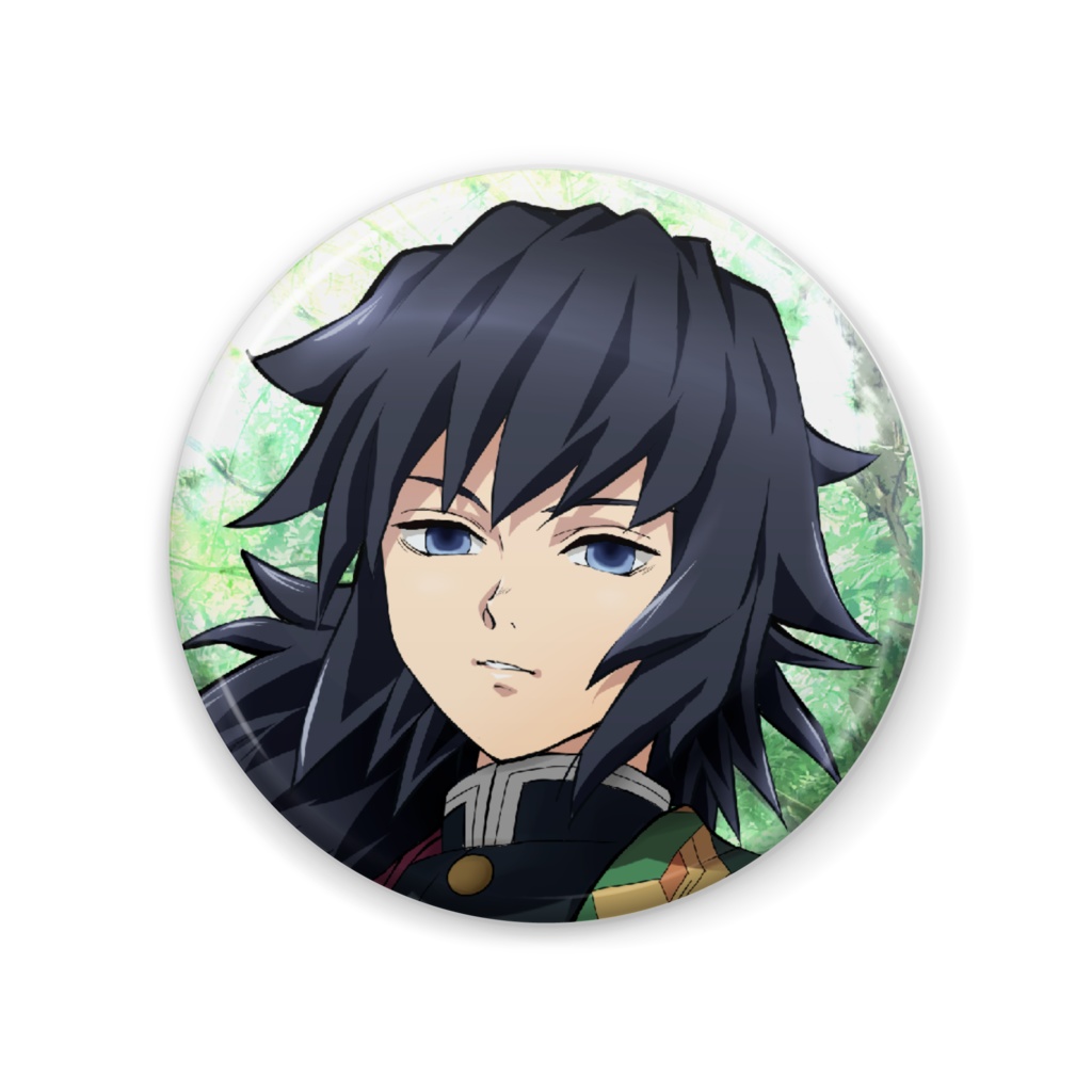 冨岡義勇 缶バッチ - とりん - BOOTH