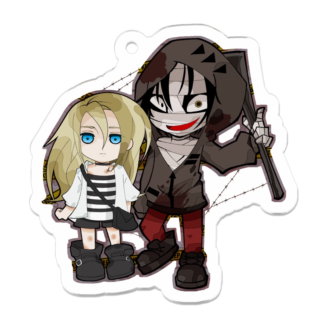 殺戮の天使 ザクレイ アクリルキーホルダー - benio-htf - BOOTH