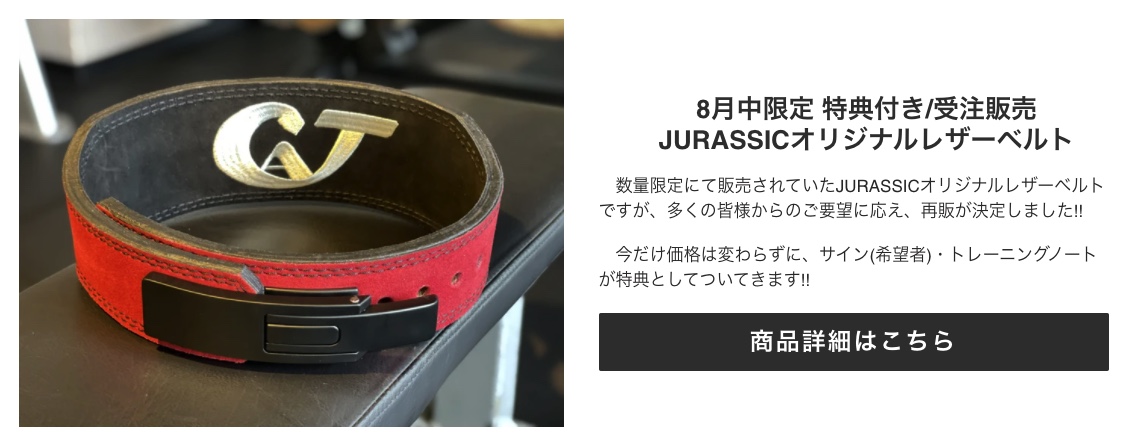 ジュラシック木澤 レザーパワーベルト ピンク迷彩 Lサイズ JURASSIC