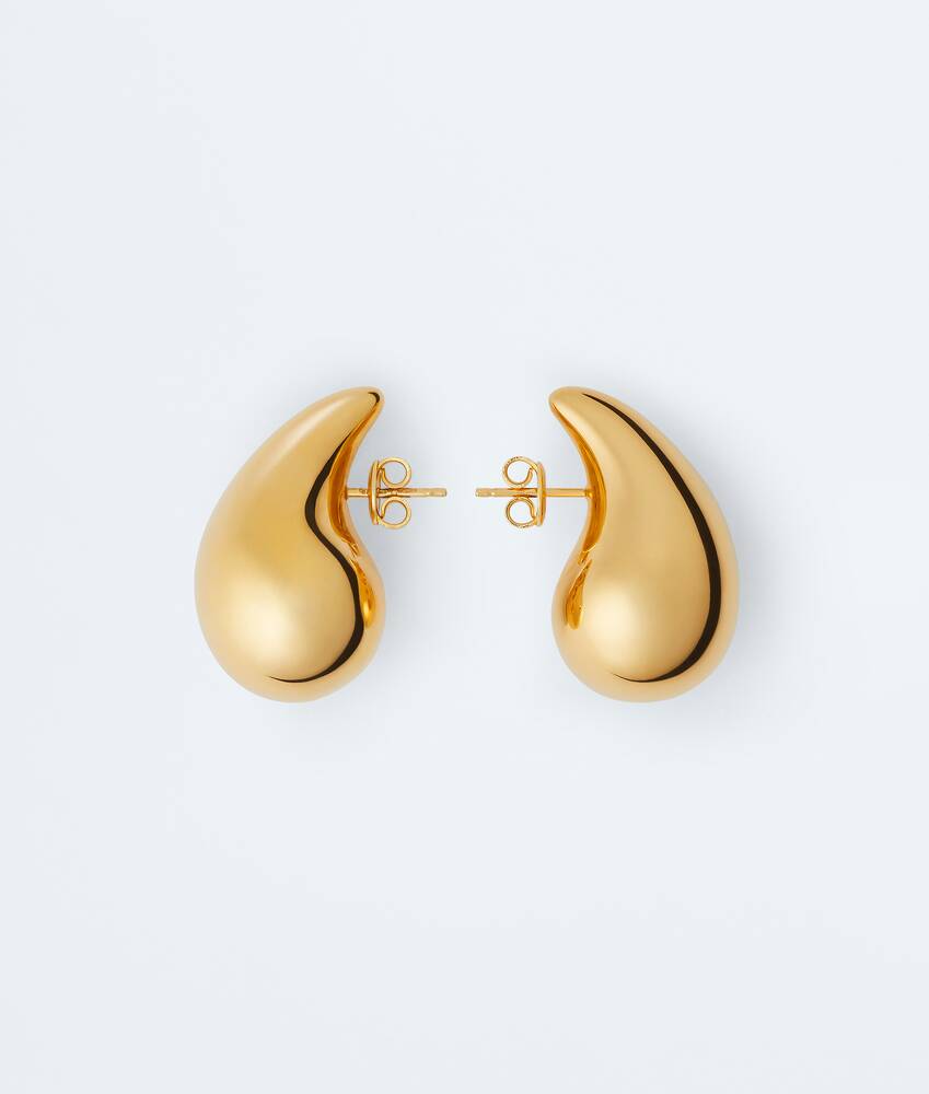 スモール ドロップ ピアス のために ウィメンズ で イエローゴールド