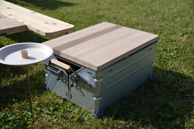 シェルコン25】天板をひのきでオーダー製作！！ - 196 CAMP BLOG