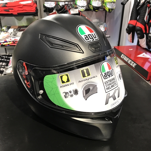 NEWモデルのヘルメット「K-1」のご紹介(単色編)