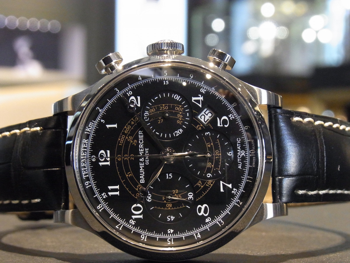 ケープランド・ヴィンテージ・クロノグラフ～BAUME&MERCIER