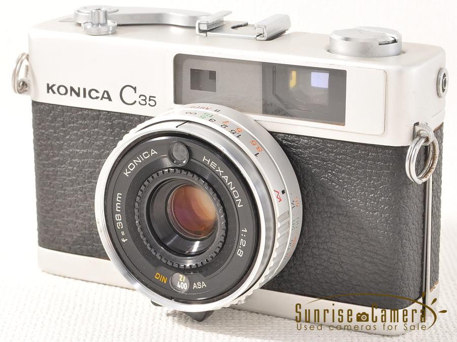 Konica（コニカ）C35／中古でおすすめの端正なコンパクトフィルム