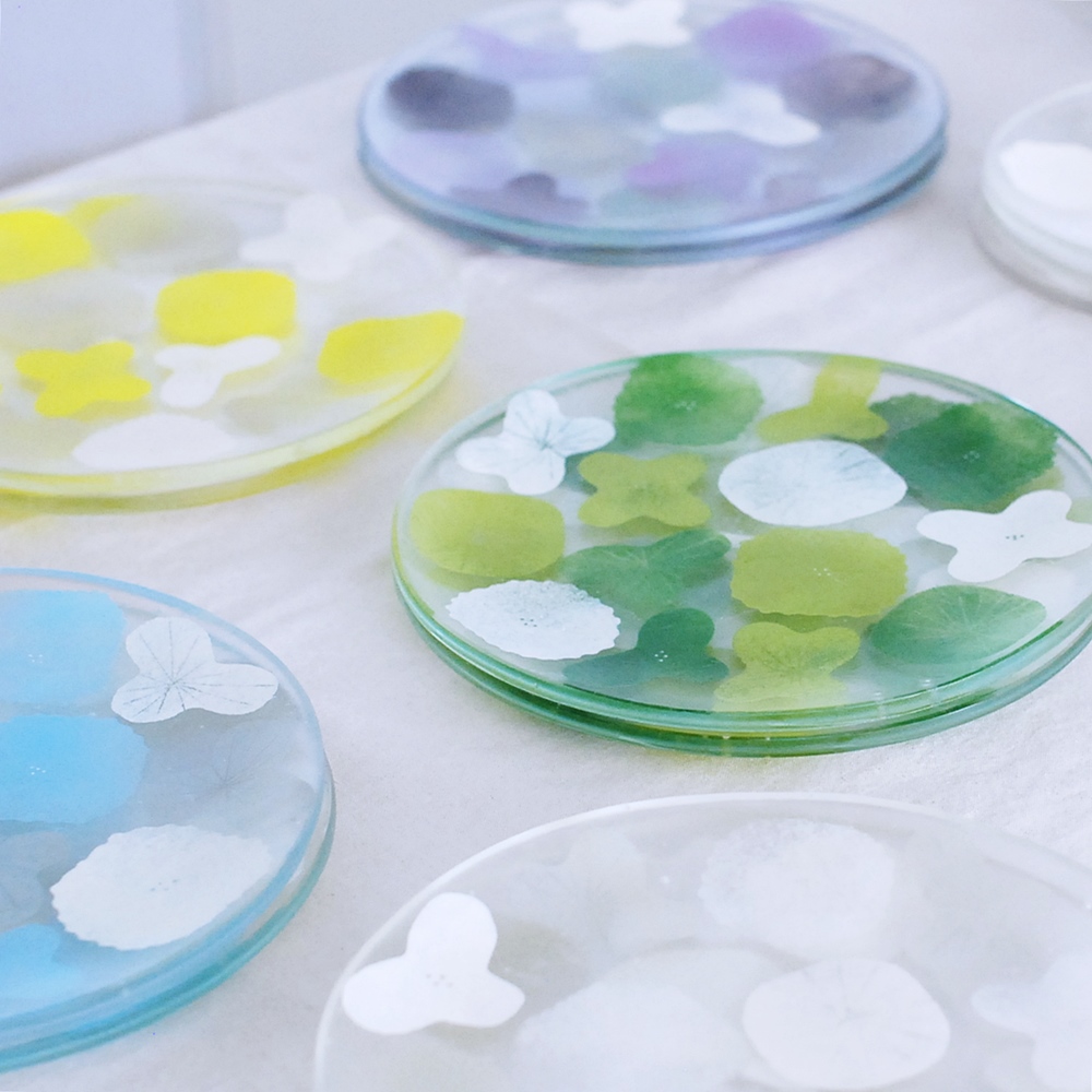 Siesta Blog | 【八木麻子ガラス展】人気のお皿はこんな風に作られてい