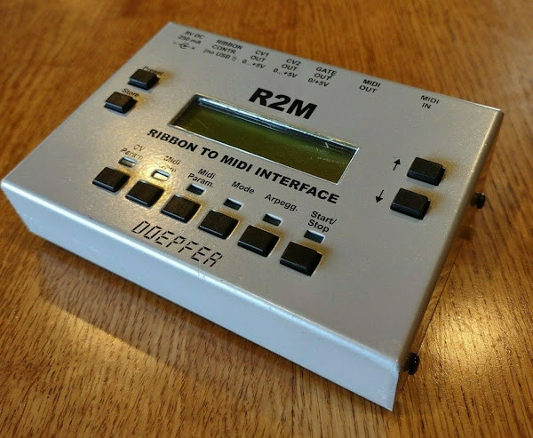 MATRIXSYNTH: Doepfer R2M - Ribbon Controller and Control Unit SN