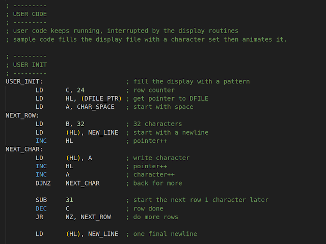 Tynemouth Software: Minimal ZX81 Compute and Display Code