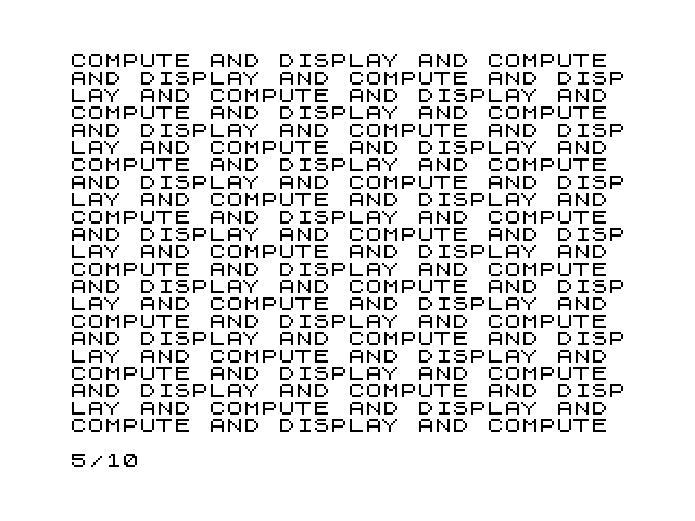 Tynemouth Software: Minimal ZX81 Compute and Display Code