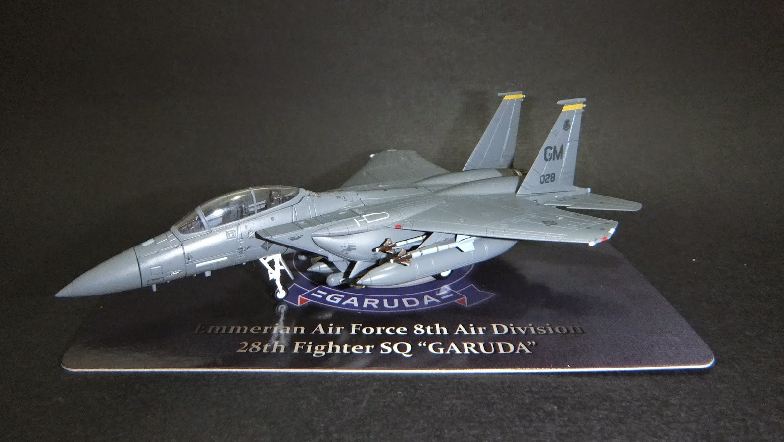 技mix TOMYTEC AC23 米空軍 F-15E E1（量産初号機） 技mix TOMYTEC AC23