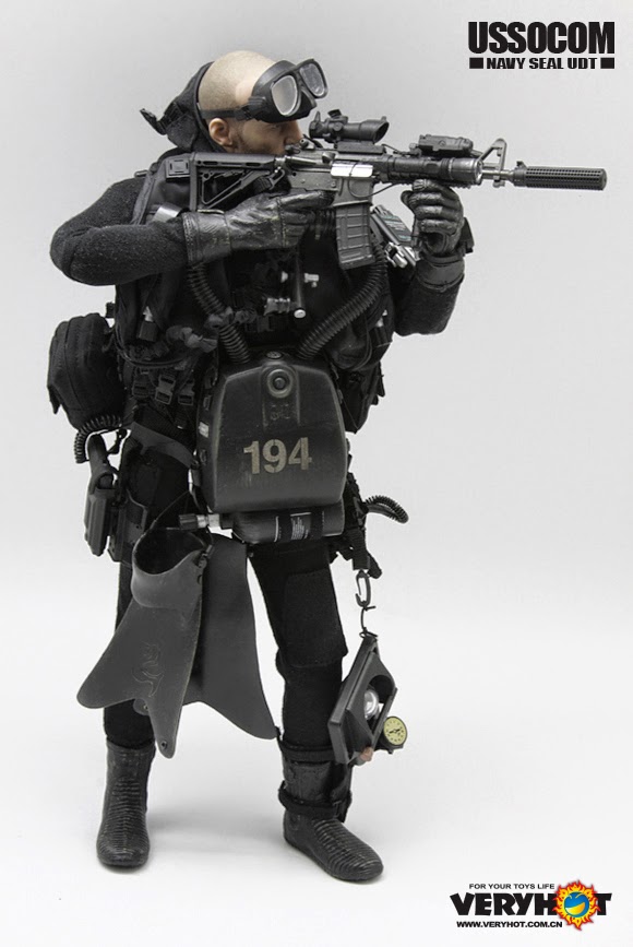 toyhaven: Preview Very Hot 1/6 scale USSOCOM Navy SEAL UDT 12-inch