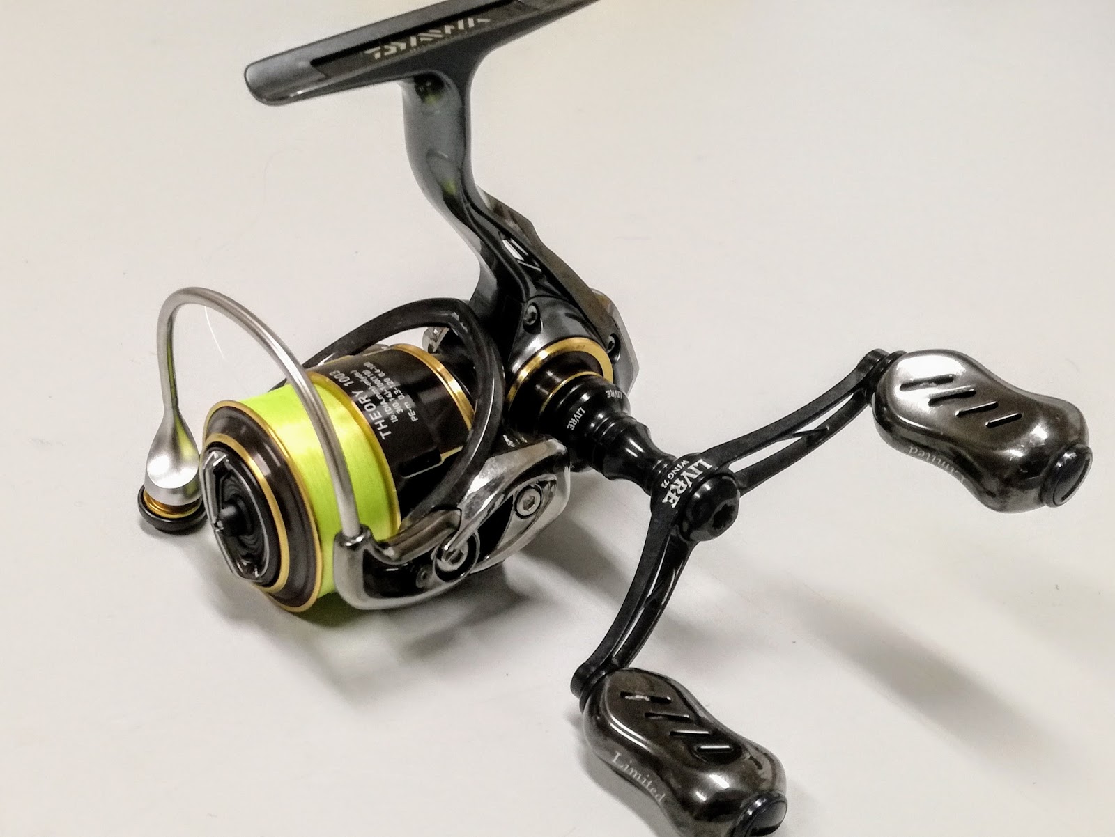 ダイワセオリー1003のカスタム ベアリング追加とシム調整|アジング一年生re