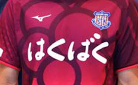 ぶどう柄を採用 ヴァンフォーレ甲府 2017 夏季限定ユニフォーム - ユニ11